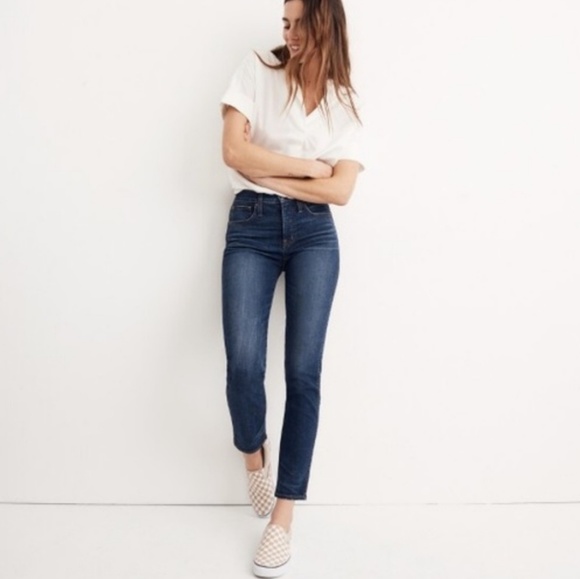 Madewell Denim - Madewell | Rail Straight Dark Wash Jeans Size 24